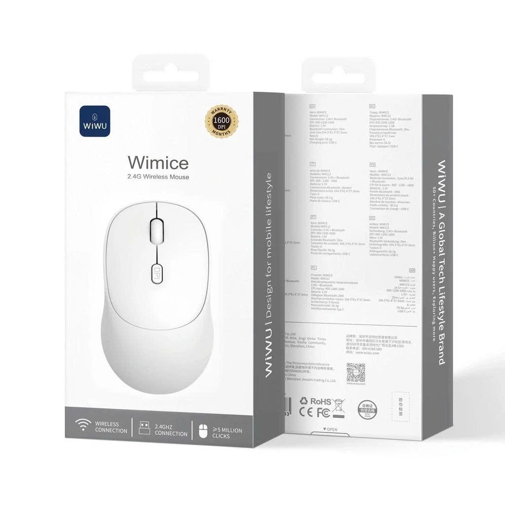 CHUỘT KHÔNG DÂY WM112 WIMICE WIWU