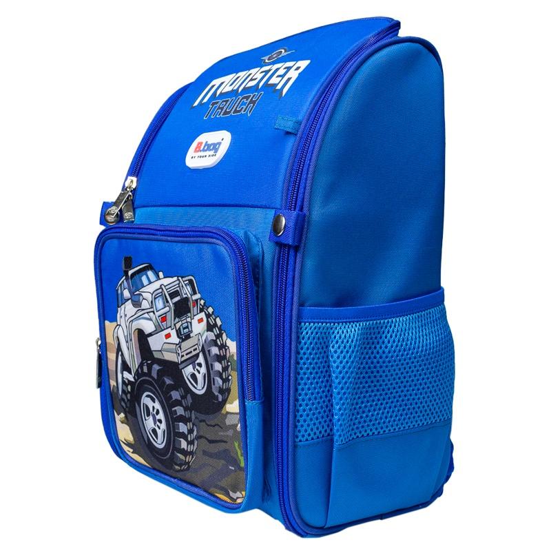 Balo B.bag Chống Gù Adventure Box-Monster Truck B-12-112 Xanh đậm