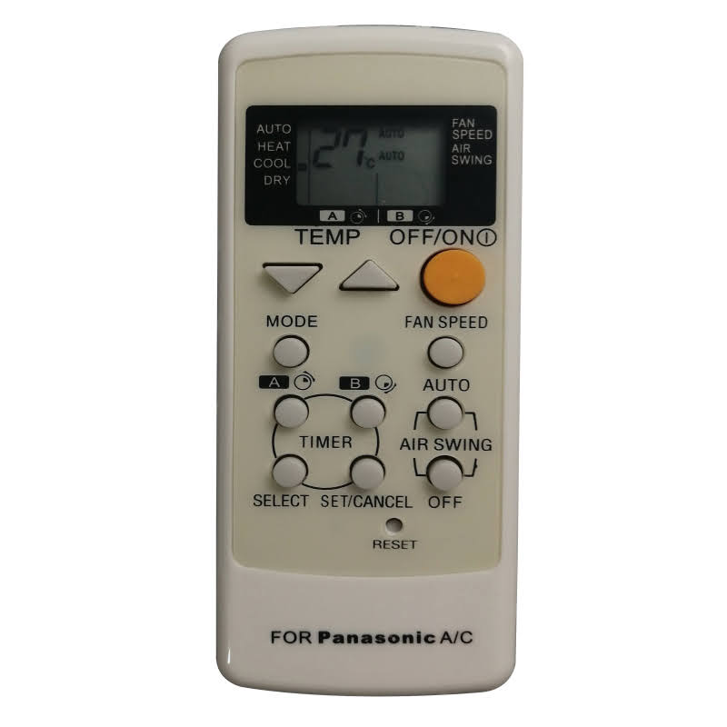 Điều Khiển Điều Hòa Panasonic Nút Tròn 2 Chiều-Remote Máy Lạnh Panasonic