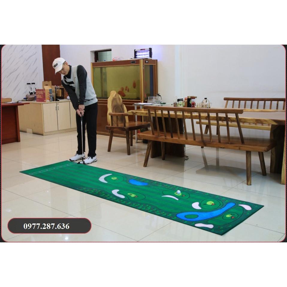 Thảm Tập Golf Putting Mat PGM Tại Nhà Chất Liệu Thảm Nhung Mềm Mịn Cao Cấp TT005 - Hàng Chính Hãng