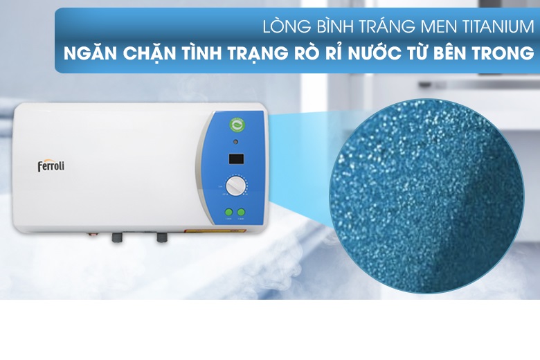 Máy Nước Nóng Gián Tiếp FERROLI VERDI 20L TE (2500W) - Hàng Chính Hãng