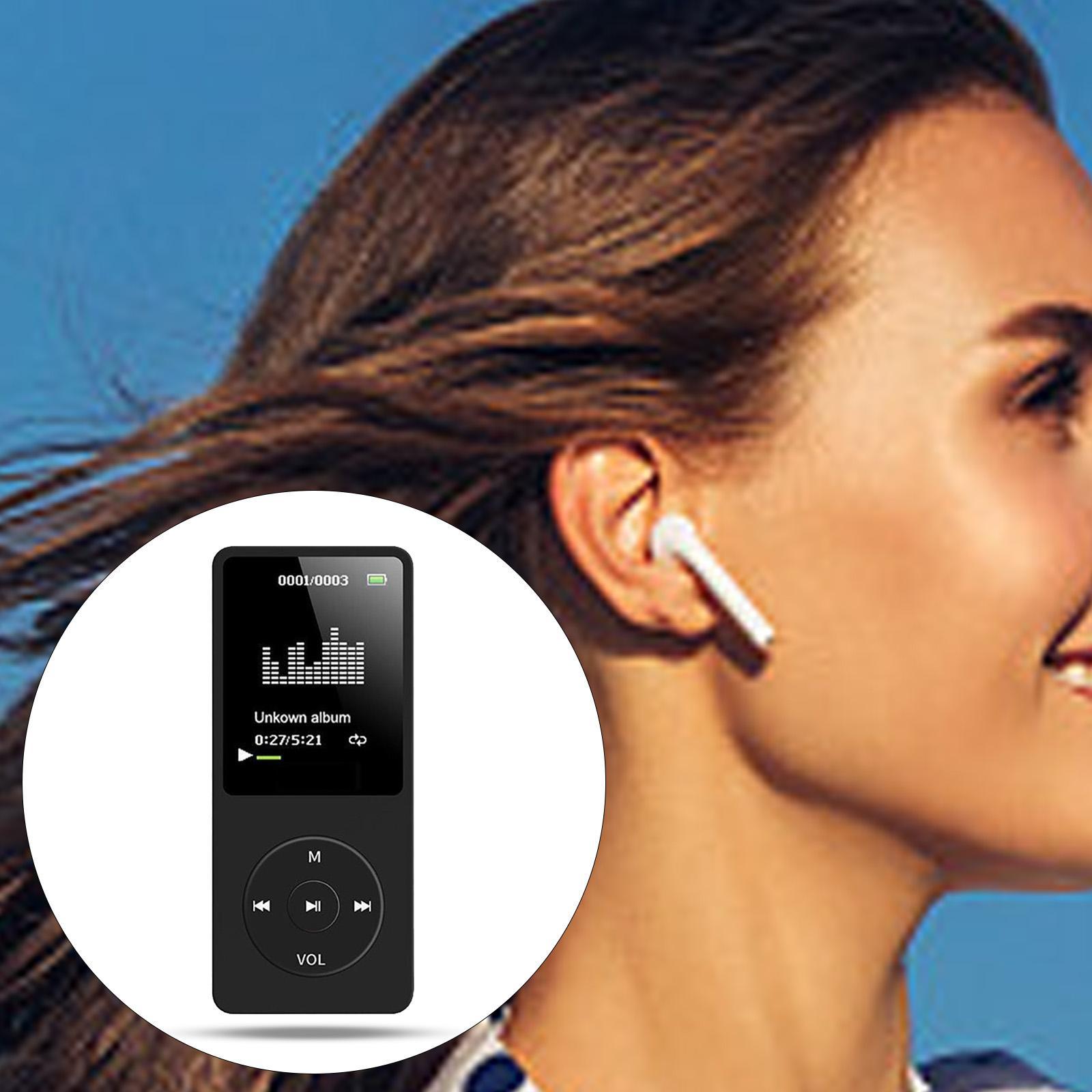 Sport HIFI MP3 MP4 Speaker Player Voice USB TXT Black