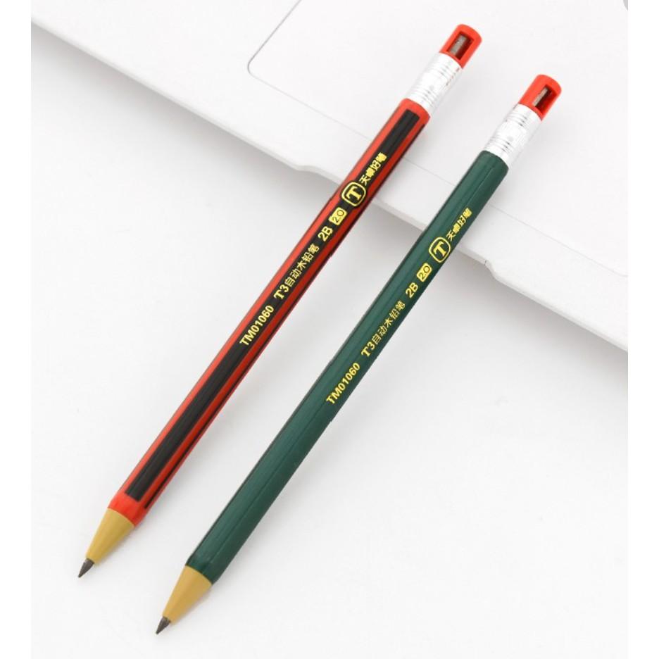 Bút chì bấm ngòi to 2.0 ( thay thế chì gỗ )