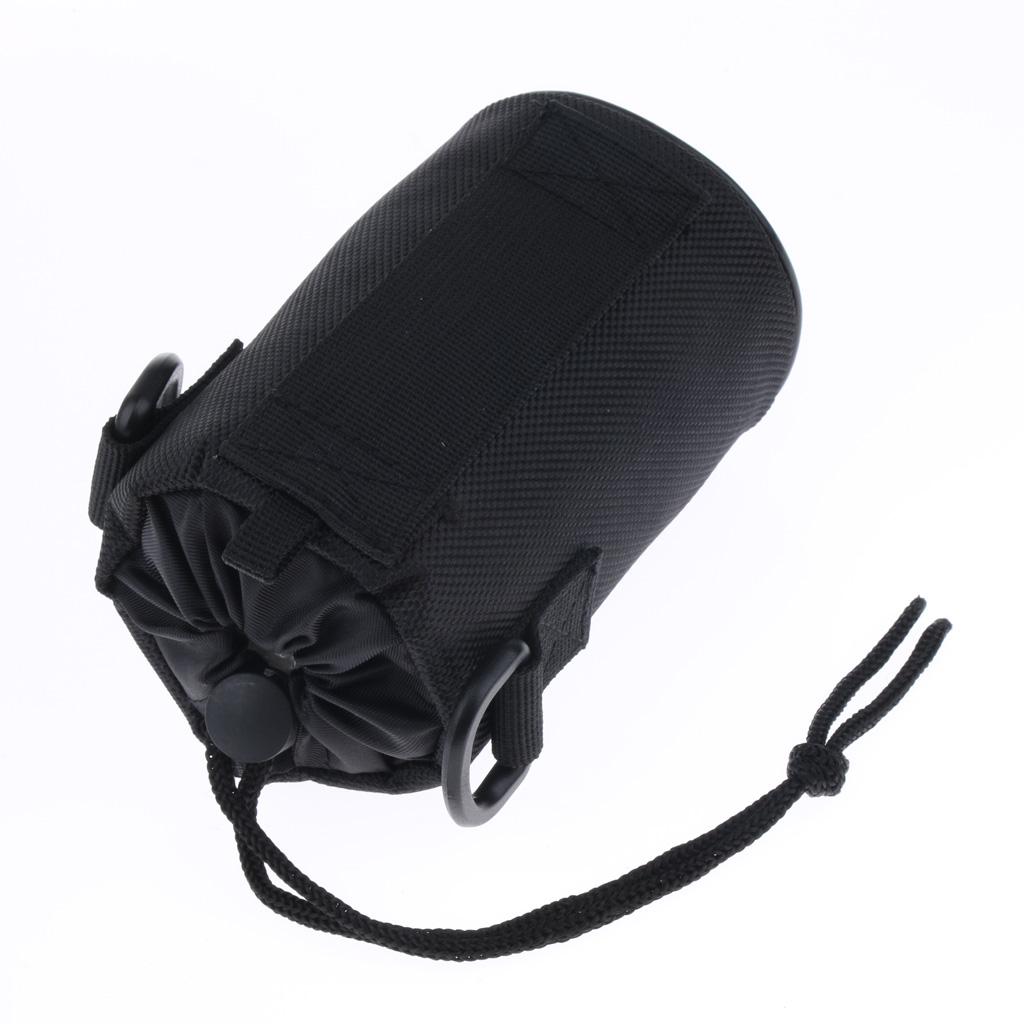 Oxford Sports Water Bottle Sleeve Holder Bag Shoulder Strap Pouch