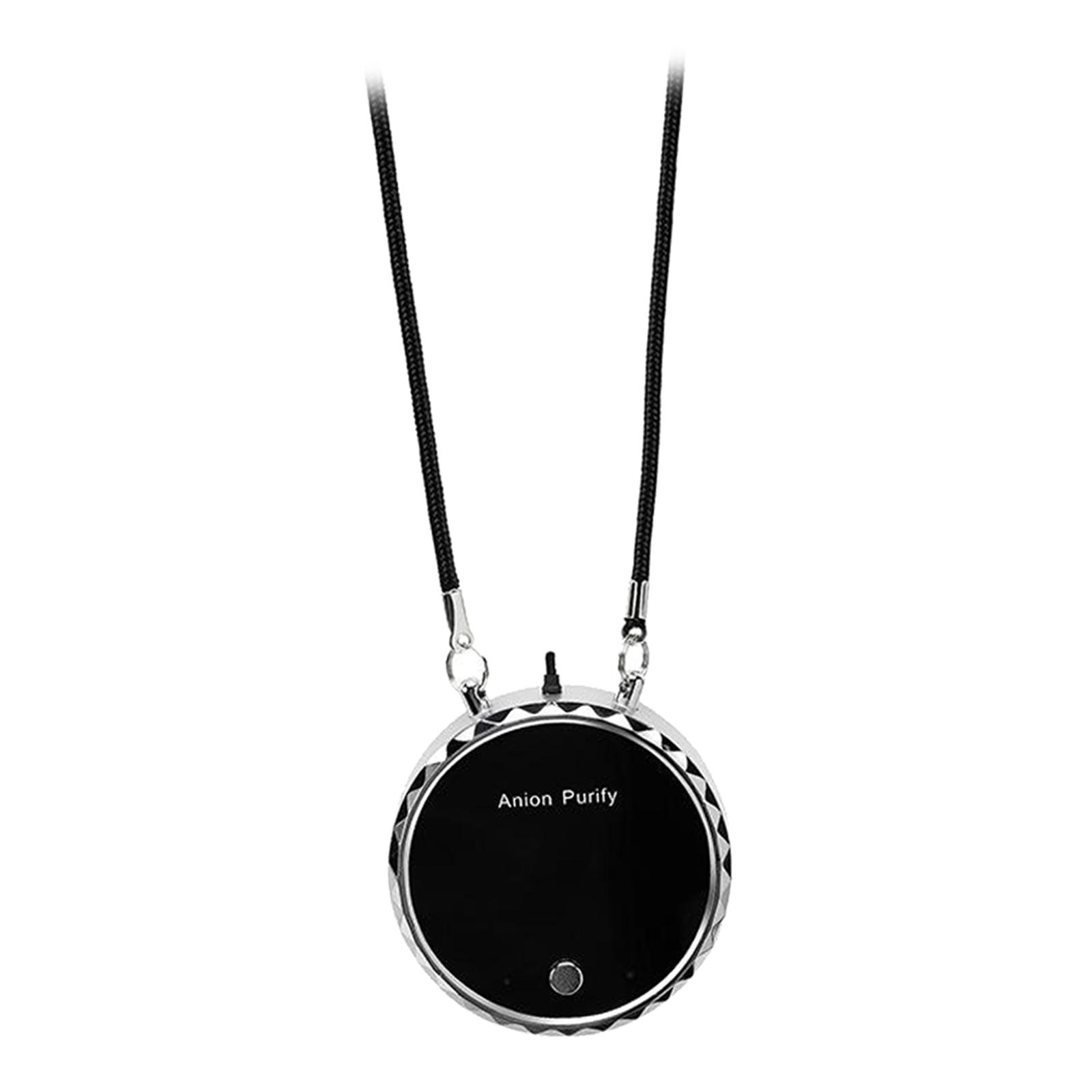 Wearable Air Purifier Personal Air Purifier, Necklace Around The Neck, Travel Size Negative Ion Generator, Remove Smoke Smell