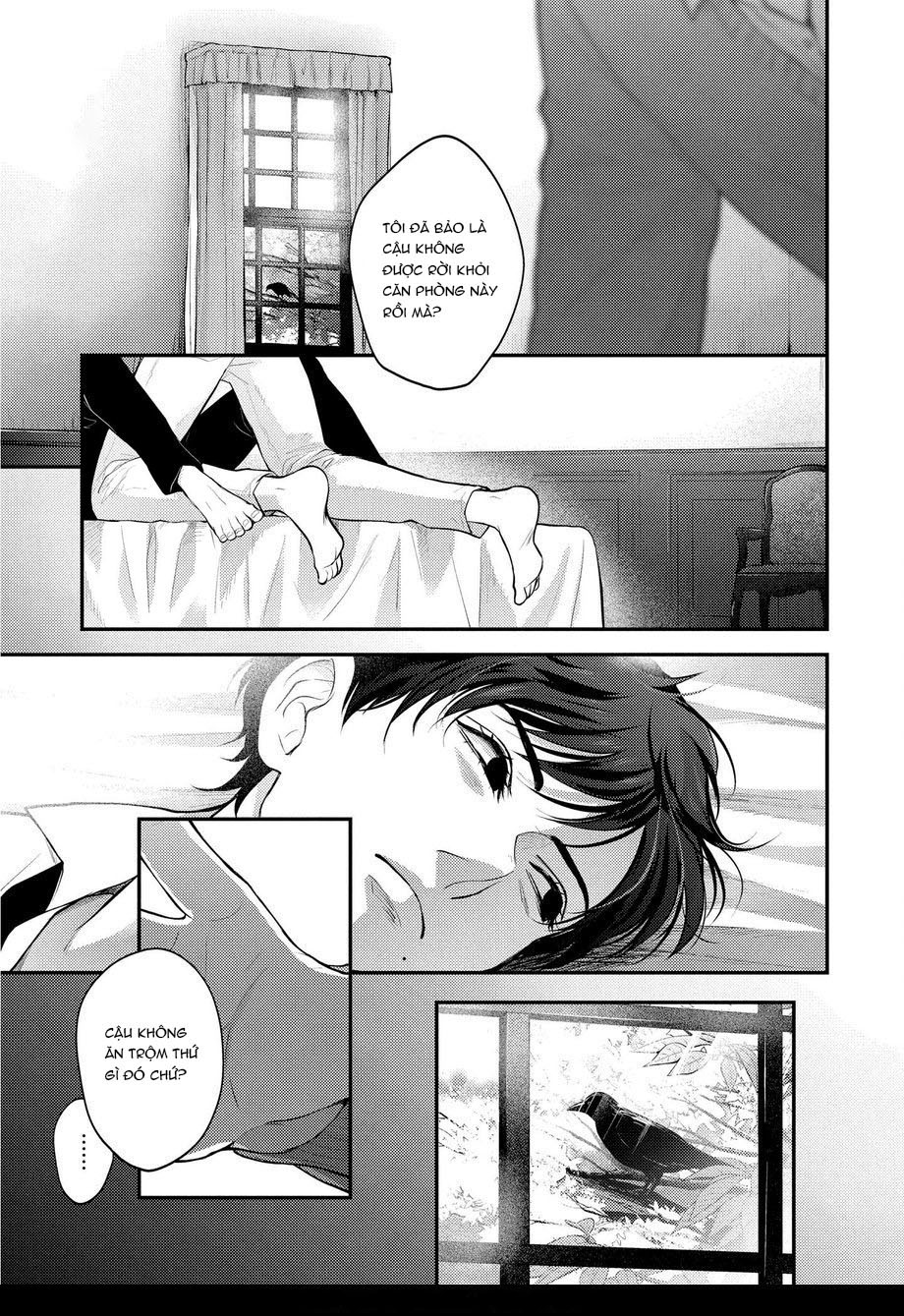 Sói Cô Đơn Và Quạ Đáng Yêu chapter 1 - Trang 4