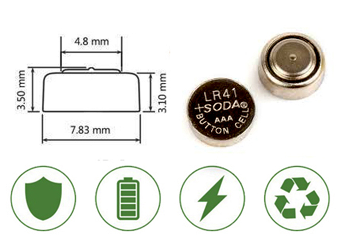 Vĩ 10 Viên Pin Cúc Áo LR - 41