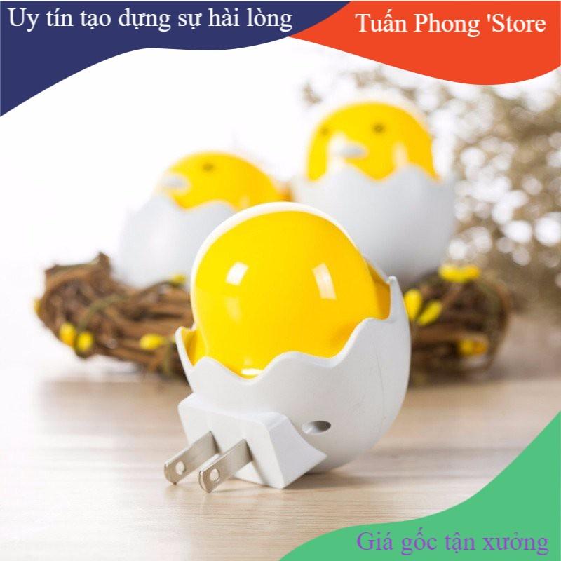 Đèn Ngủ Cảm Ứng Ánh Sáng Hình Trứng Gà FREESHIP TP'S