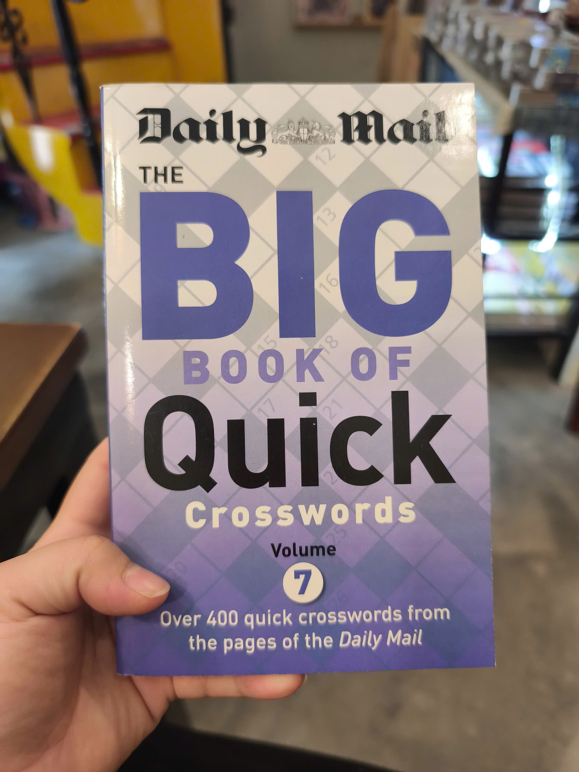 Sách - The Big Book of Quick Crosswords 7 | Games / Ngoại văn Nhập khẩu UK / Trò chơi ô chữ giải trí