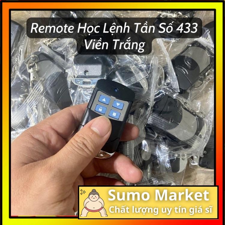 Remote Cửa Cuốn Học Lệnh Tần Số 433 [Có Giá Sĩ]