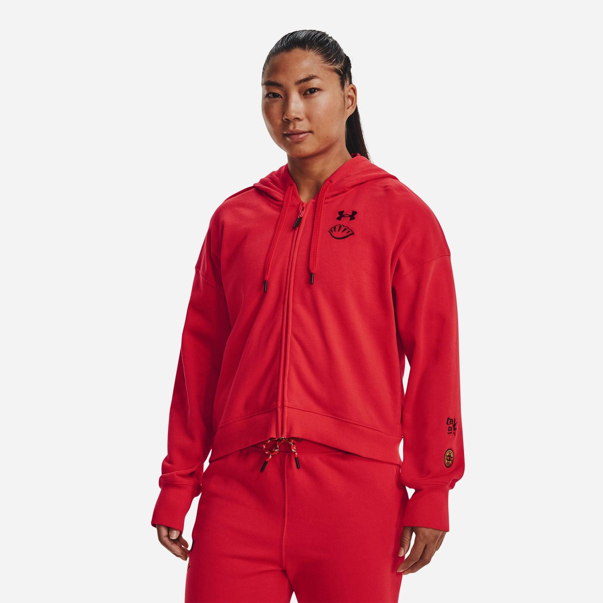 Áo khoác thể thao nữ Under Armour Terry Fz Lny - 1374531-891