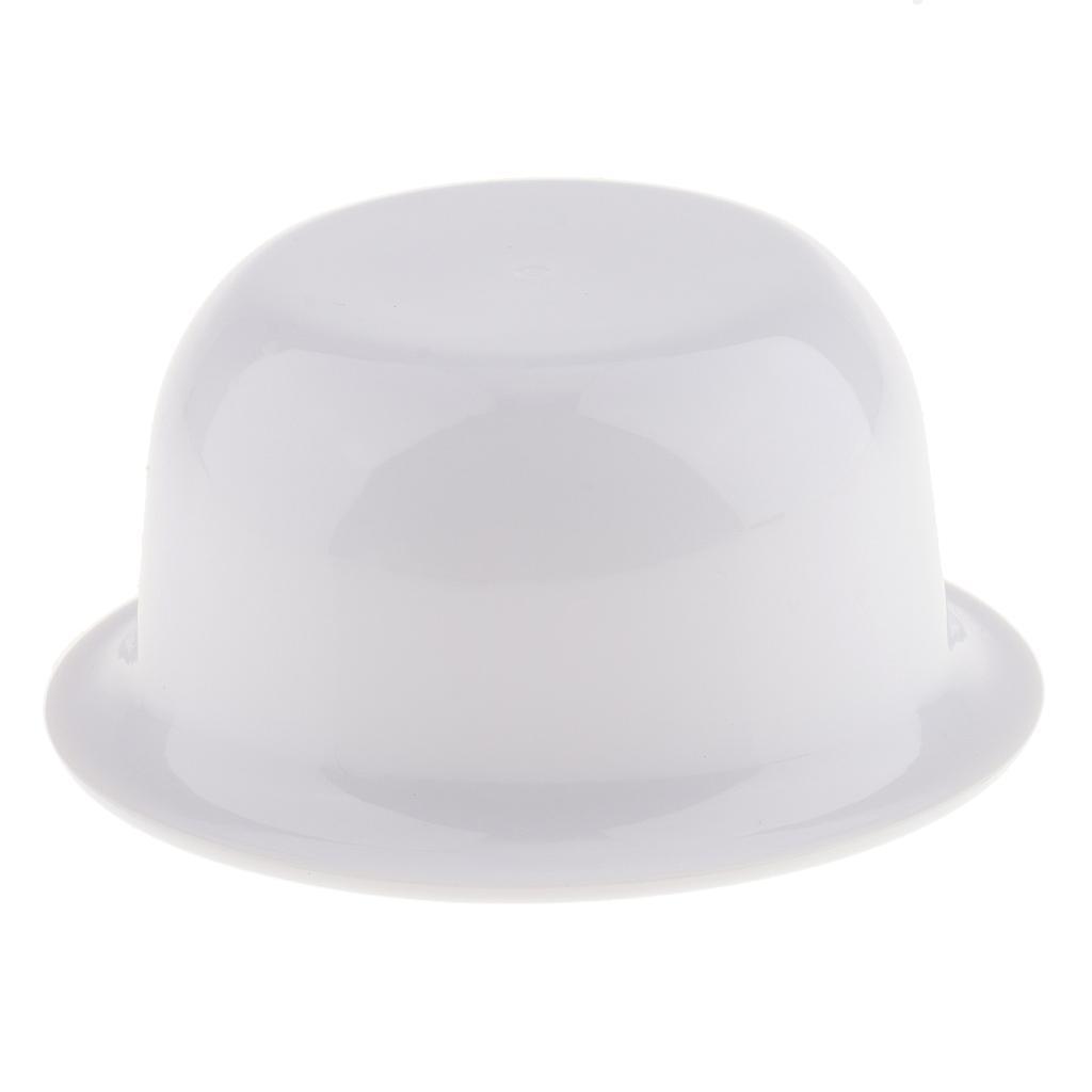 3Pcs White Shaving Bowl Plastic Soap Dish