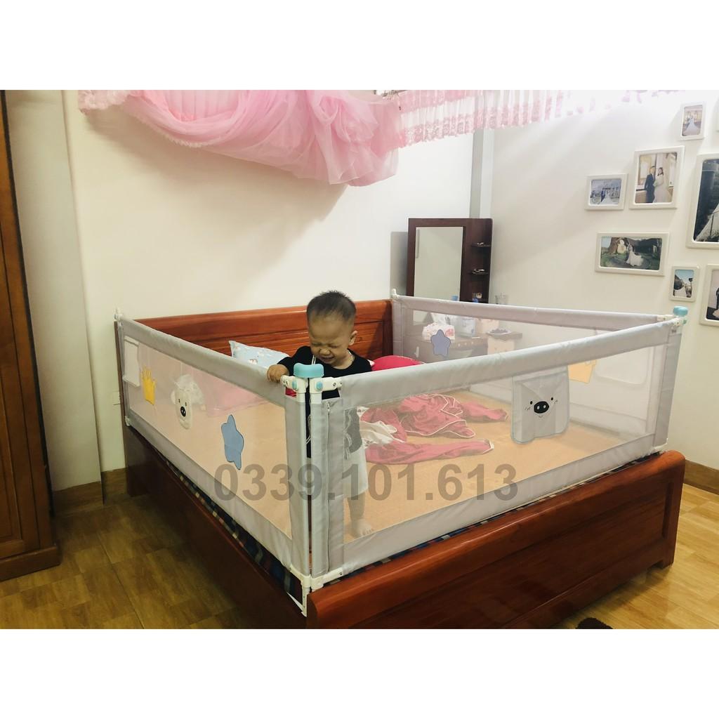 Thanh chắn giường - bản nâng cấp 2021 - An toàn cho trẻ nhỏ