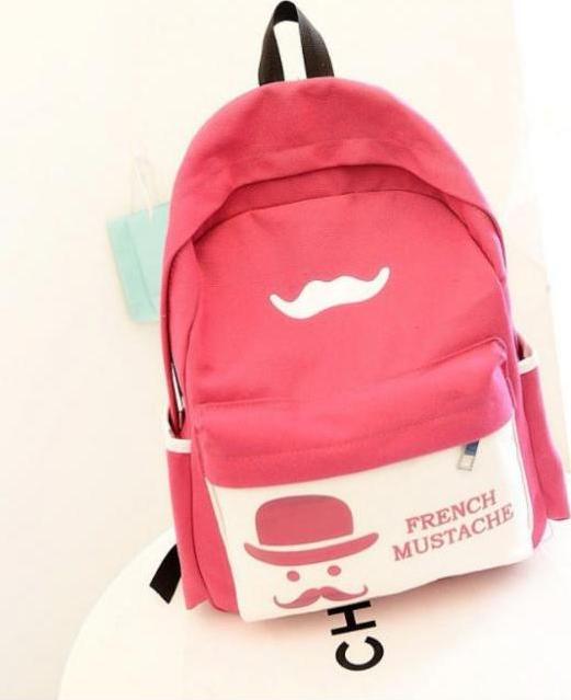 Ba lô nữ thời trang hình râu