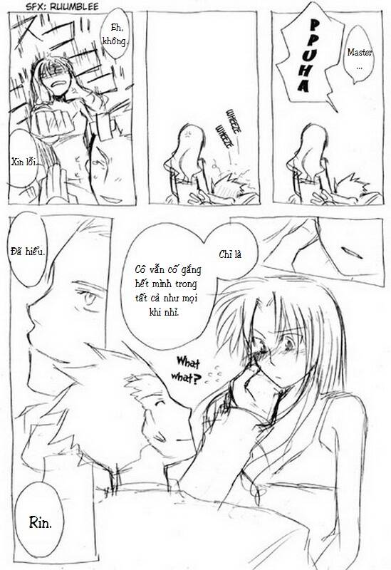 chén thánh: đêm định mệnh - doujinshi archer x rin chapter 6 13