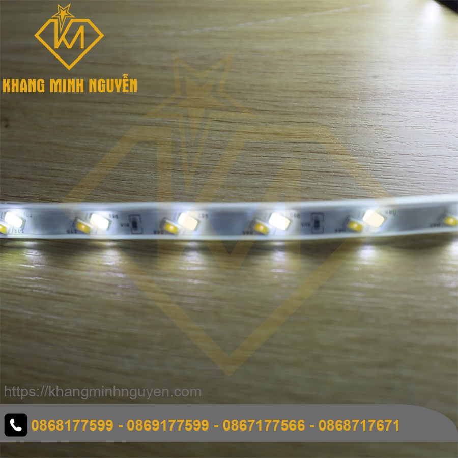 Led dây 220V đổi màu -- - bọc chống nước - trang trí trần, quấn thân cây