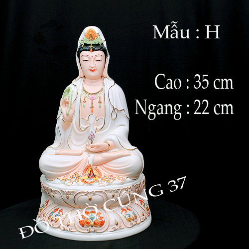 TƯỢNG QUAN ÂM MEN SỨ CAO CẤP