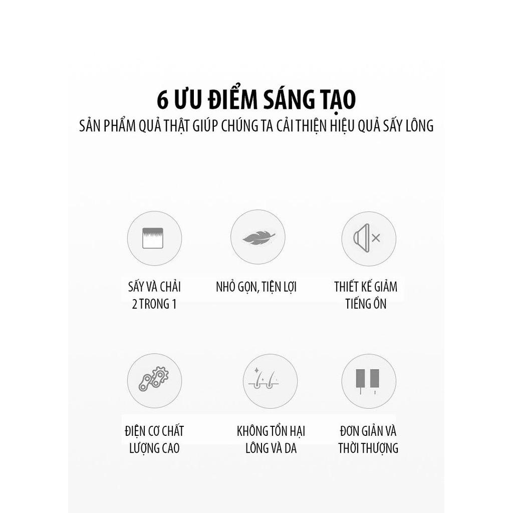 Lược sấy lông kiêm lược chải lông Cho Thú Cưng 2in1 - AsiaMart