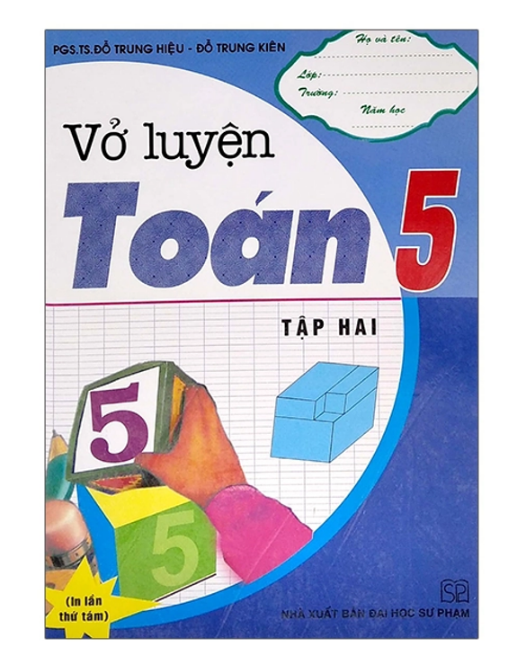 Sách - Vở Luyện Toán 5 - Tập 2