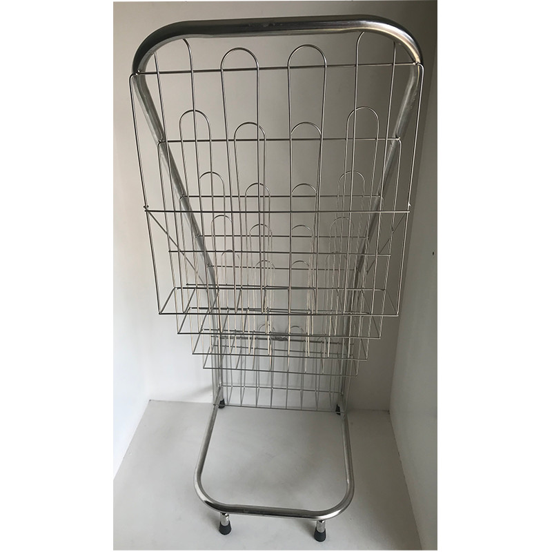 Kệ để tạp chí 5 tầng bằng inox cao cấp không gỉ