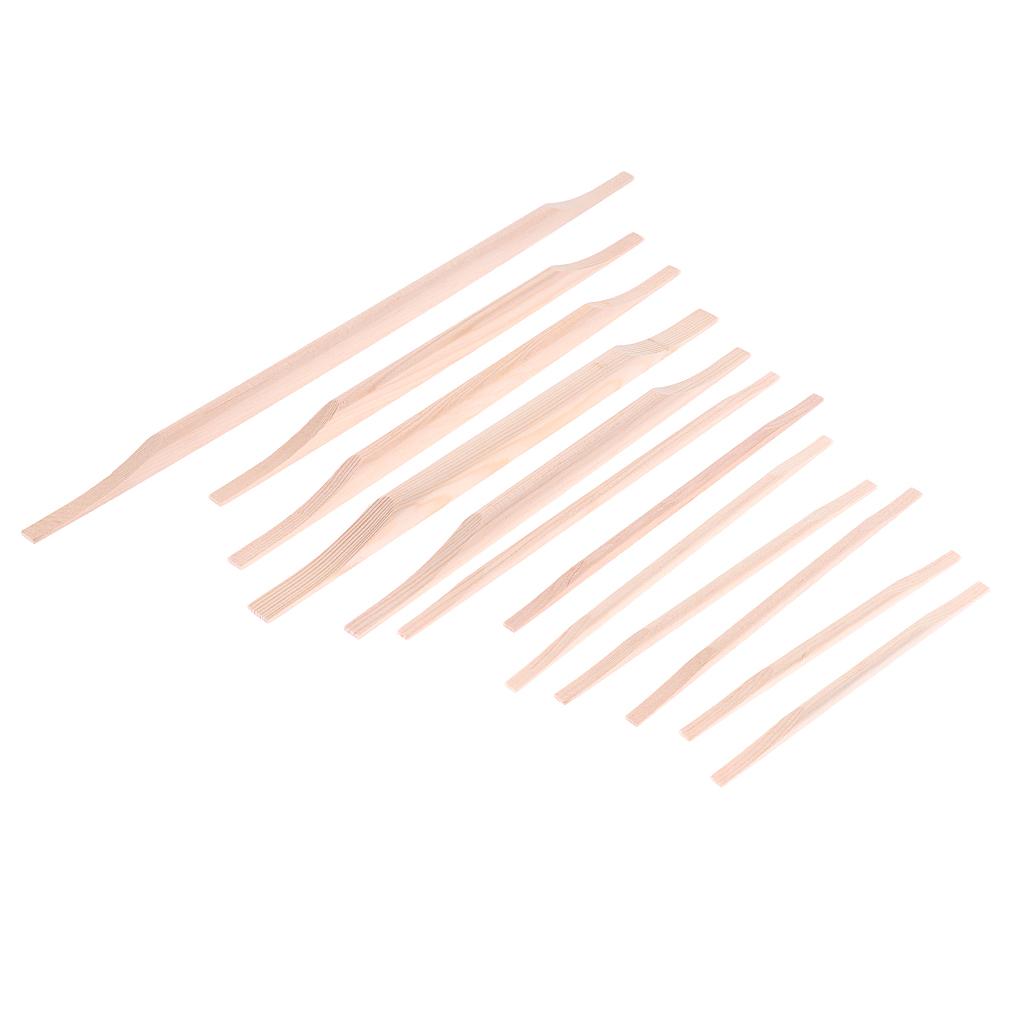 Sunnimix DIY Acoustic Nẹp Gỗ Bộ Cho Đàn Guitar Làm Phụ Kiện