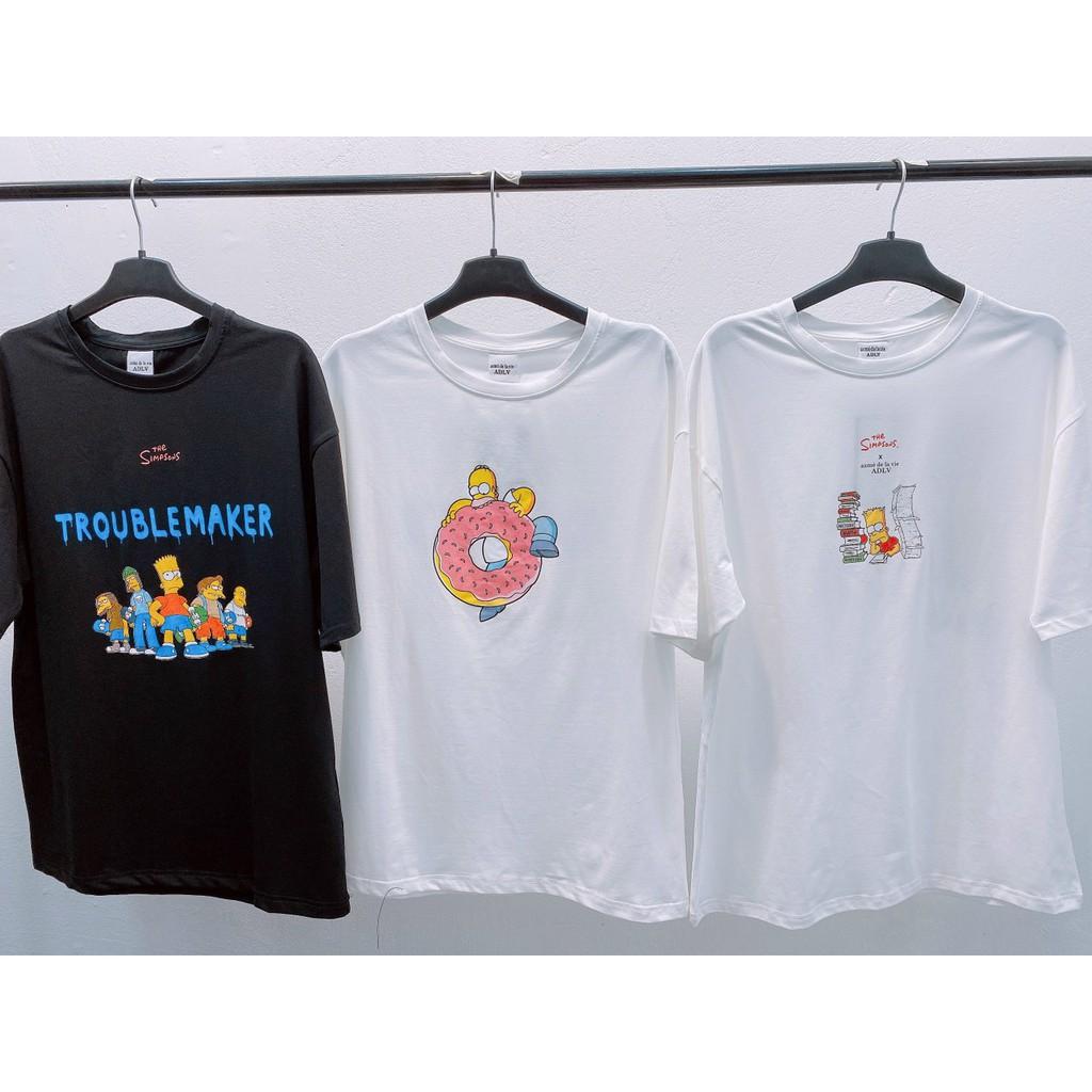 SIÊU PHẨM - ẢNH THẬT ️ ÁO THUN PHOM RỘNG UNISEX CHẤT COTTON 100% - HÌNH IN CAO CẤP DONUT CỰC SẮC NÉT