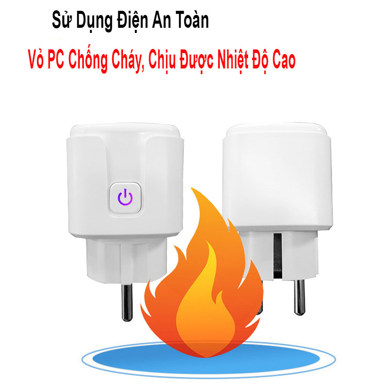 Ổ cắm không dây thông minh ANNCOE Smart Plug (Wifi) AC01 - Hàng Chính Hãng