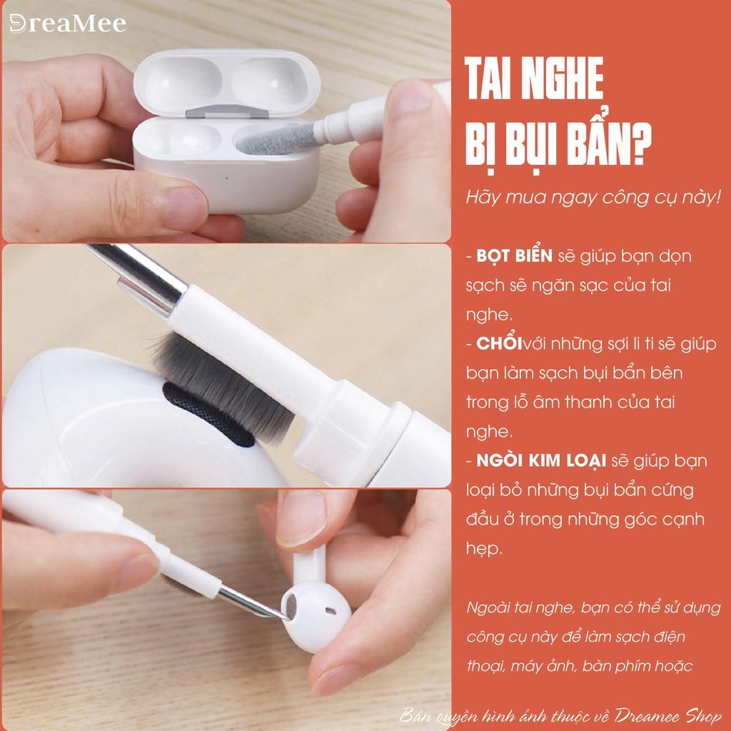 Bộ dụng cụ vệ sinh bàn phím, tai nghe Bluetooth tiện dụng chất lượng cao