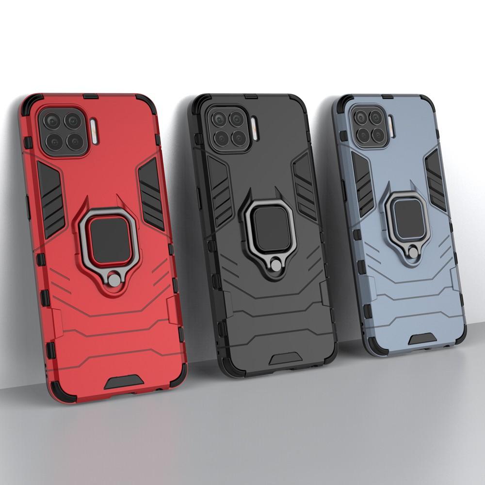 Ốp lưng cho Oppo A93 iron man chống sốc kèm nhẫn xoay chống xem video bảo vệ camera