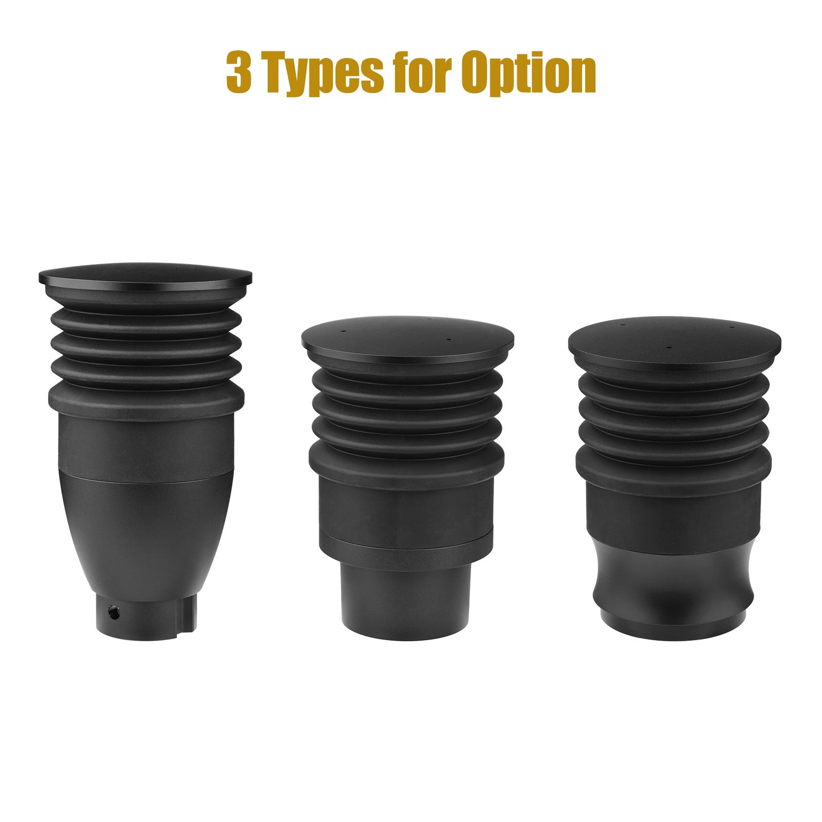 Aluminum Alloy Single Dose Hopper with Silicone Bellow Coffee Grinder Accessories Replace for MAZZER mini Coffee Grinder