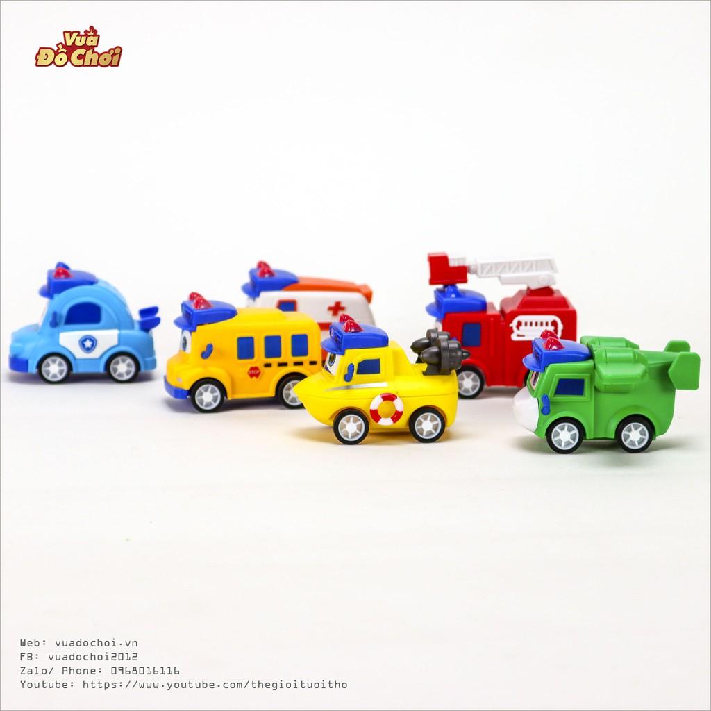 Bộ Đồ Chơi Set 6 Nhận Vật Mô Hình Ô Tô Bus-Go Go Bus