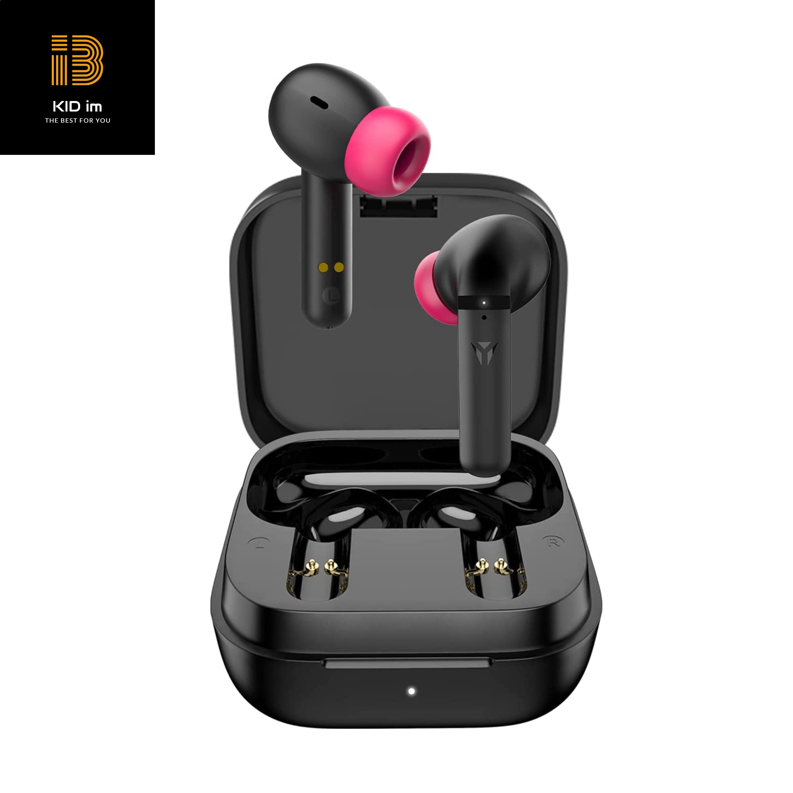 Tai nghe Bluetooth V5.0 True Wireless Earbuds aptX NYZ Apollo 1, nghe đơn hoặc đôi 2 bên tai, chống mồ hôi và điều khiển cảm ứng với micro HD chống ồn cho smartphones - Hàng Chính Hãng