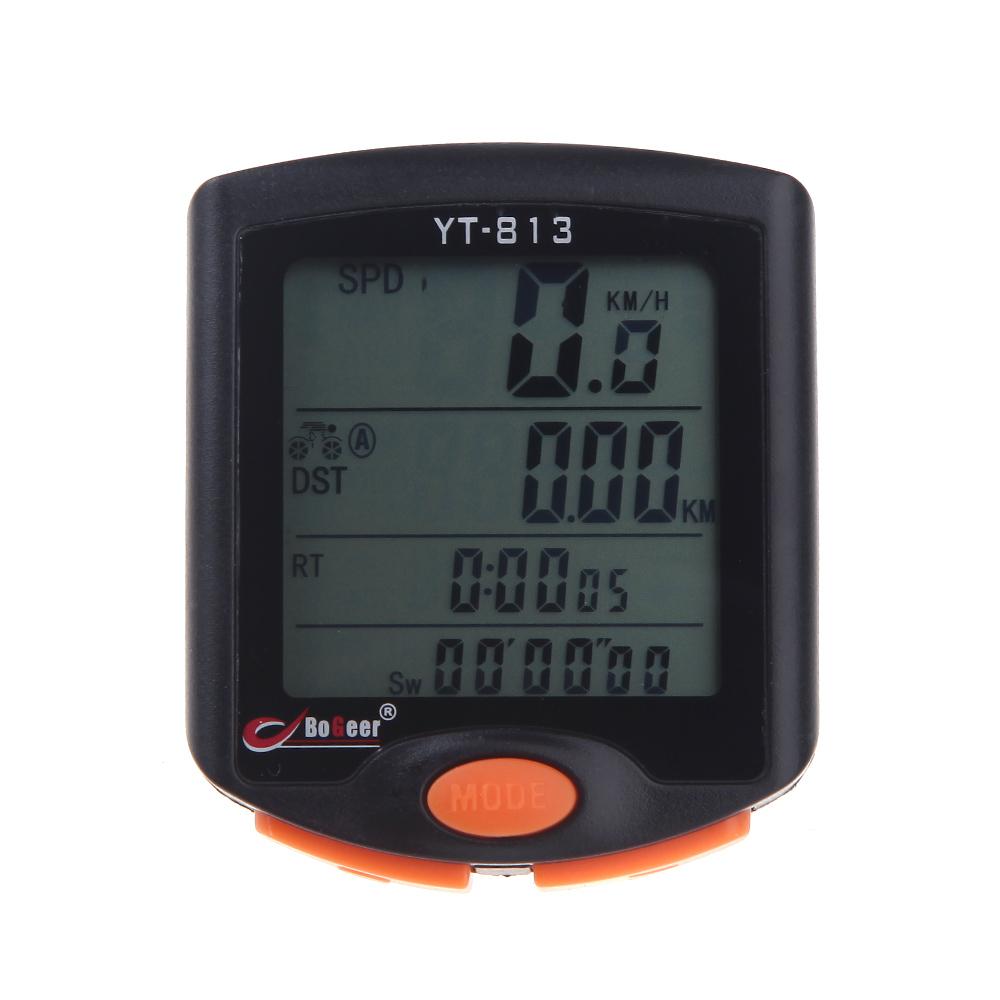 Máy cảm biến đo tốc độ cho xe đạp màng LCD BoGeer YT-813 chống nước