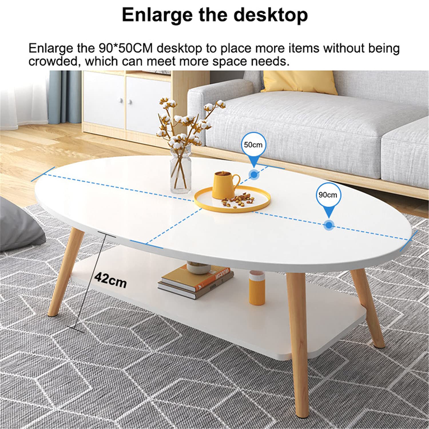 Bàn cà phê hiện đại phong cách Bắc Âu NORDIC MINIMALIST