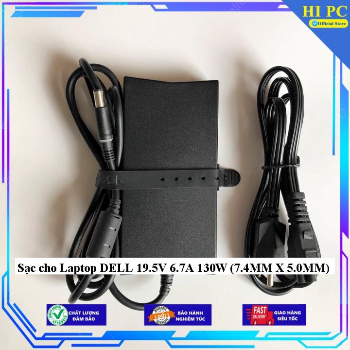 Sạc cho Laptop DELL 19.5V 6.7A 130W - Kèm Dây nguồn - Hàng Nhập Khẩu