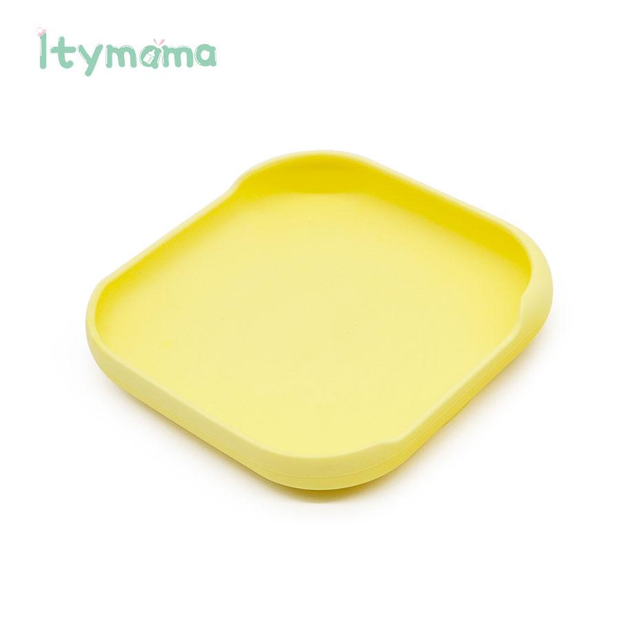 Cho Bé Ăn Silicone Bộ Ốp Tô Cho Bé Đĩa Thìa Silicone Trẻ Em Bộ Đồ Ăn Kid Chén Ăn Chống Thấm Nước Bát Ăn Cho Bé