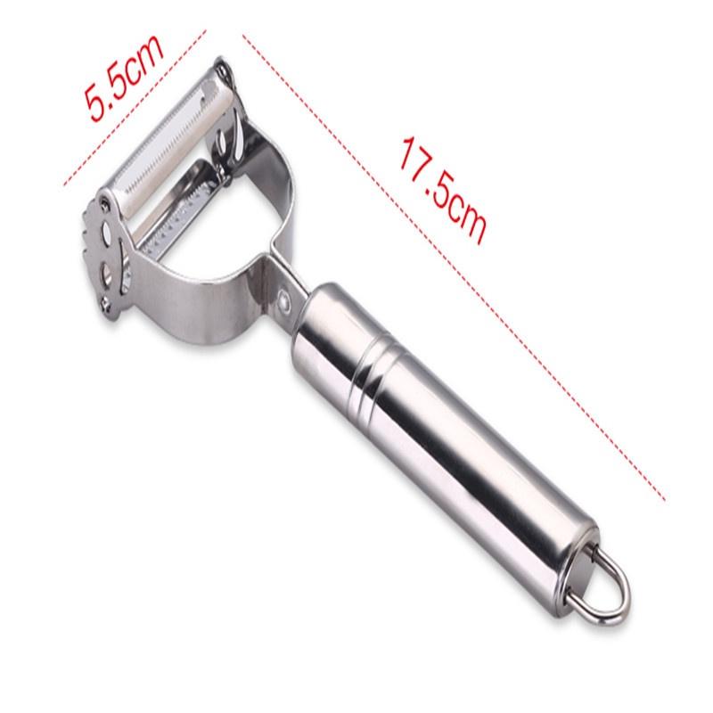 Nạo rau củ 3 trong 1 bằng inox siêu tiện lợi