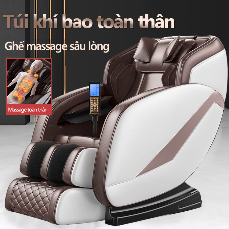 Ghế massage toàn thân kèm máy mát xa tại nhà Ghế massage điện cao cấp cho người già