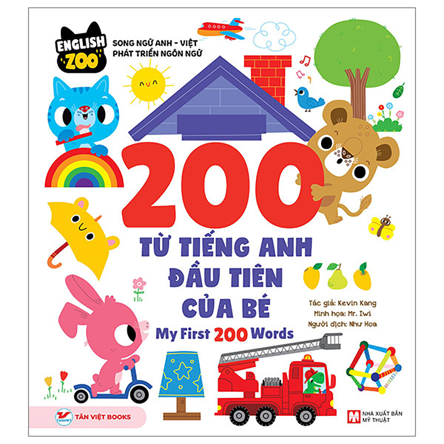 English Zoo - 200 Từ tiếng anh đầu tiên của bé - Song ngữ Anh -Việt