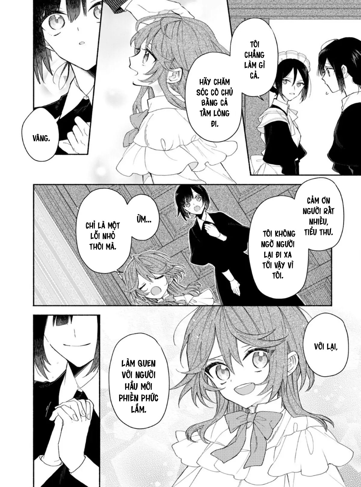 vì đã trở về thân phận ác nữ nên tôi nghĩ mình sẽ chạy trốn khỏi hoàng tử CHƯƠNG 3.5 11