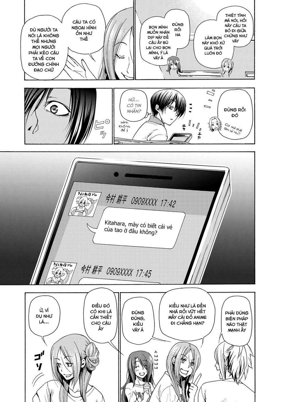 cô gái thích lặn - grand blue chapter 25 34