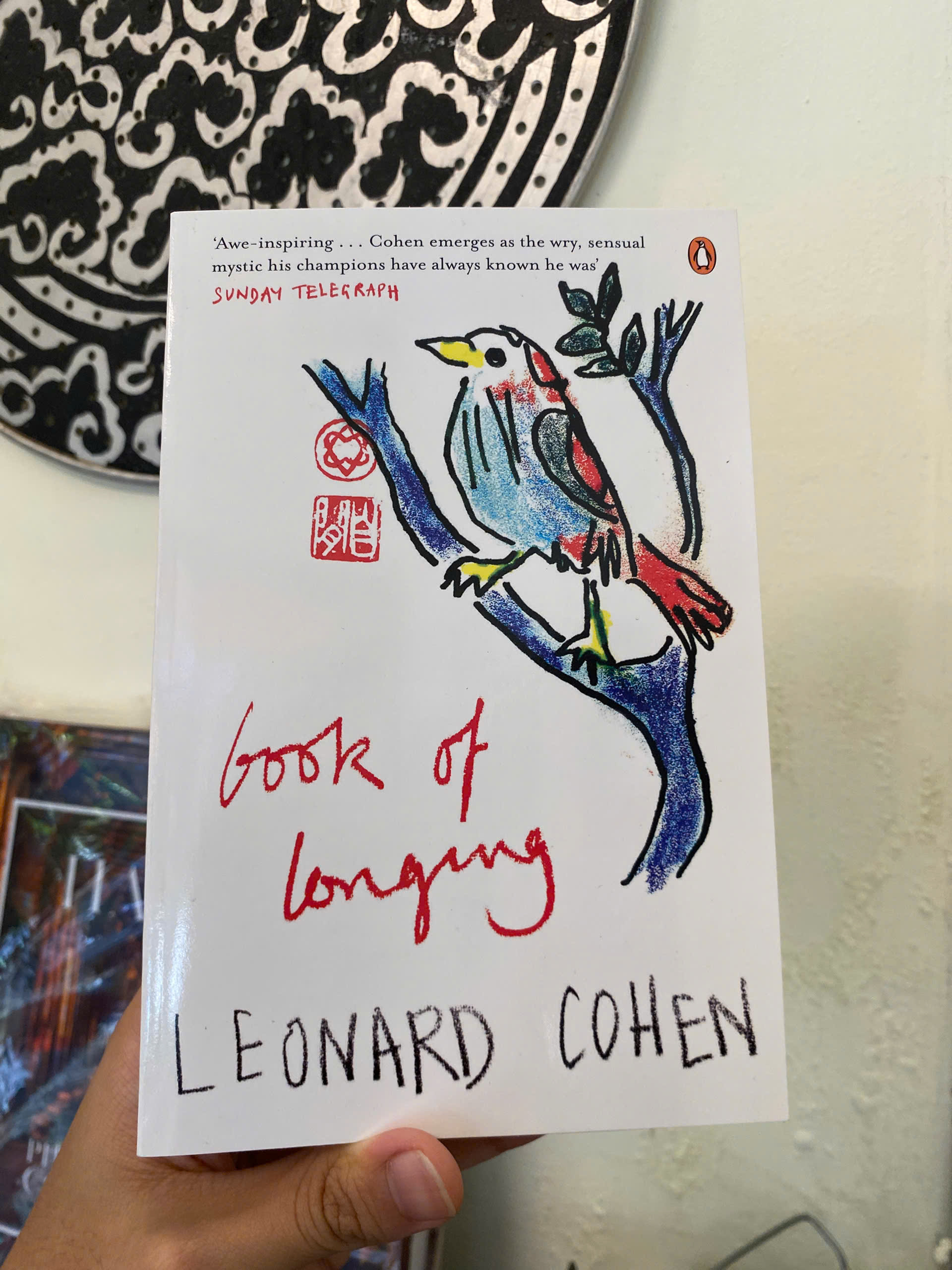 Sách - Book of Longing by Leonard Cohen | Poetry / Music / Canada Fiction | Ngoại văn Nhập khẩu