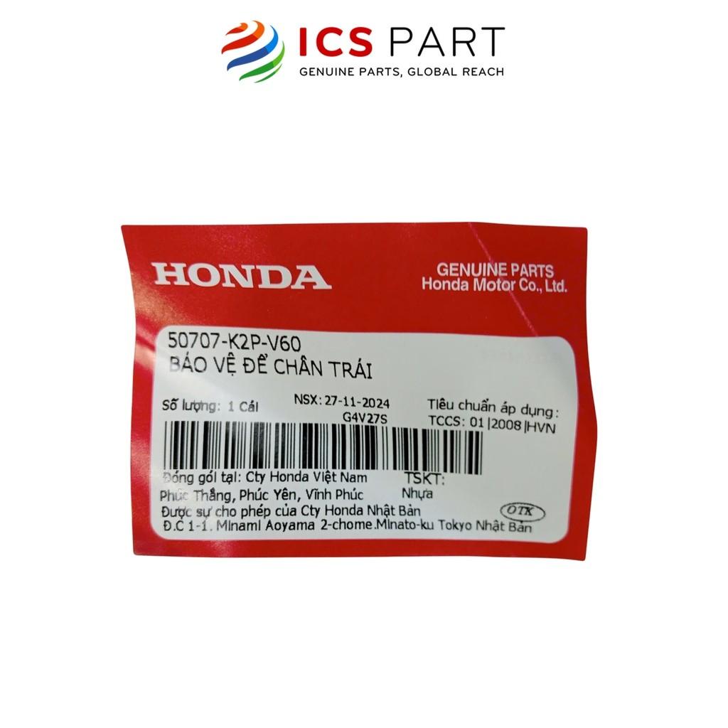 Nhựa Nhám Bảo Vệ Để Chân Trái (Nắp Bình Ắc Quy) HONDA Winner X V3 (50707K2PV60)
