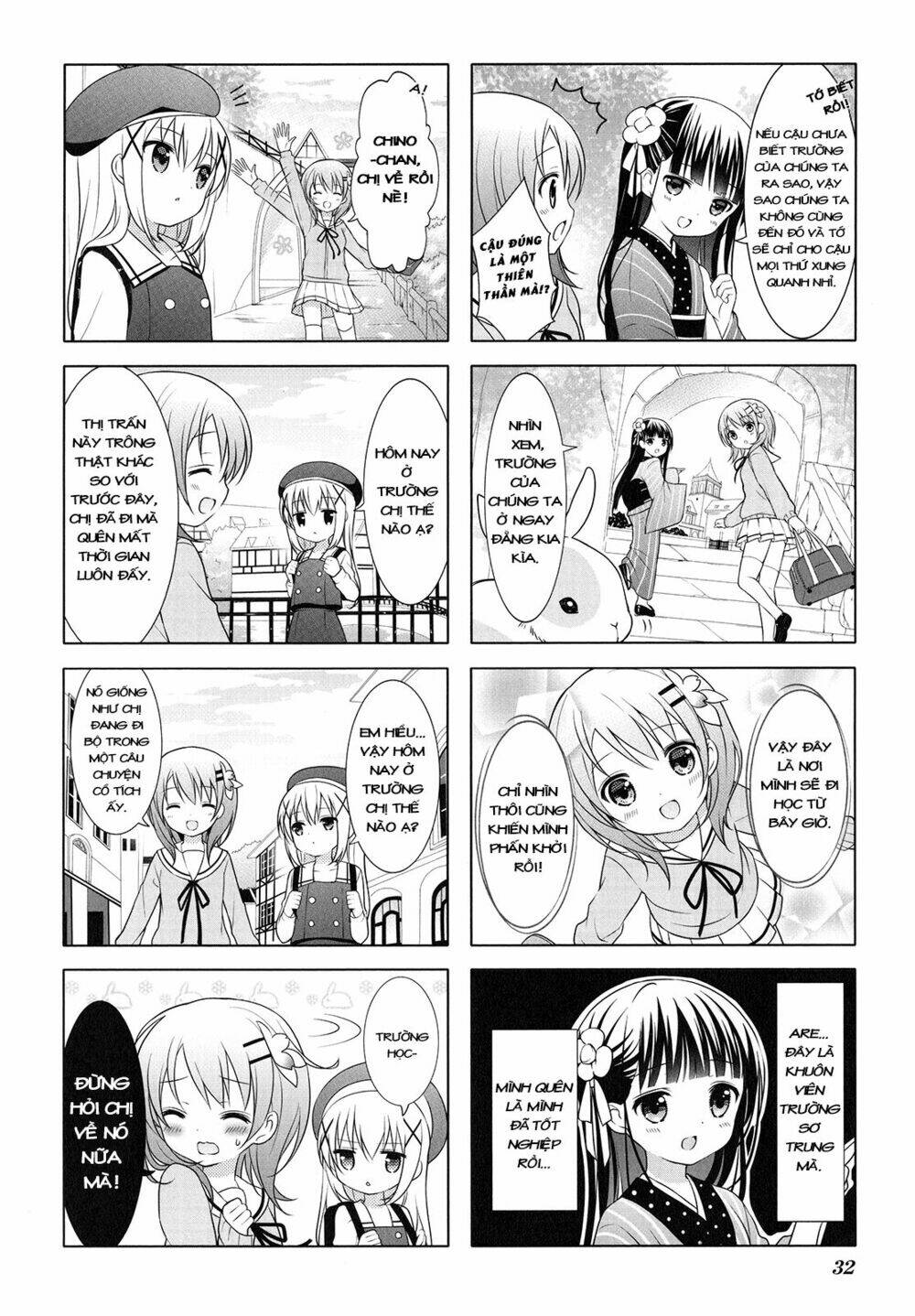 gochuumon wa usagi desuka? [4-koma] chapter 3 9