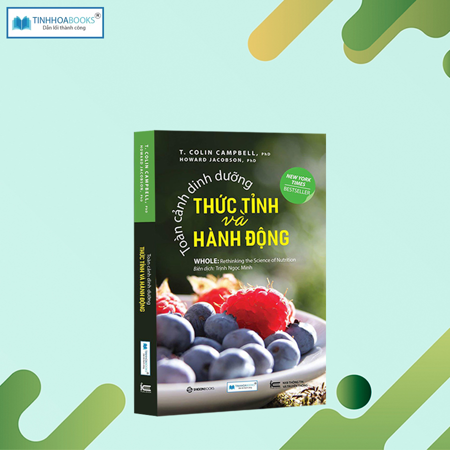 Combo 3 cuốn Bí mật dinh dưỡng + Toàn cảnh dinh dưỡng + Giải thoát ung thư