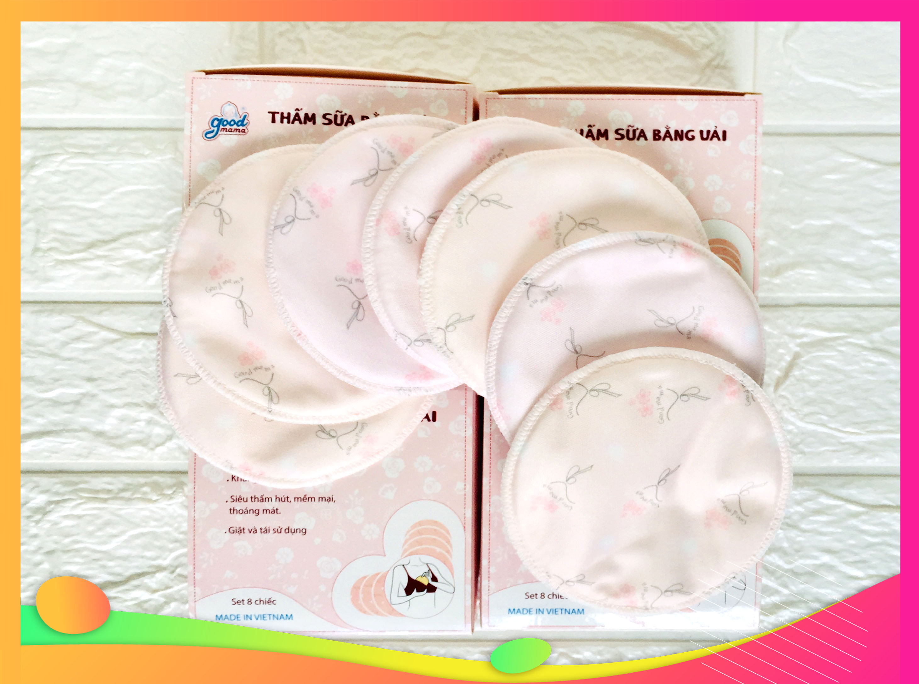 1 hộp( 8 miếng) thấm sữa Goodmama