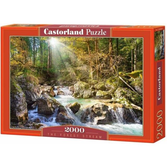 Xếp Hình Puzzle Sunny Forest Stream 2000 Mảnh CASTORLAND C-200382