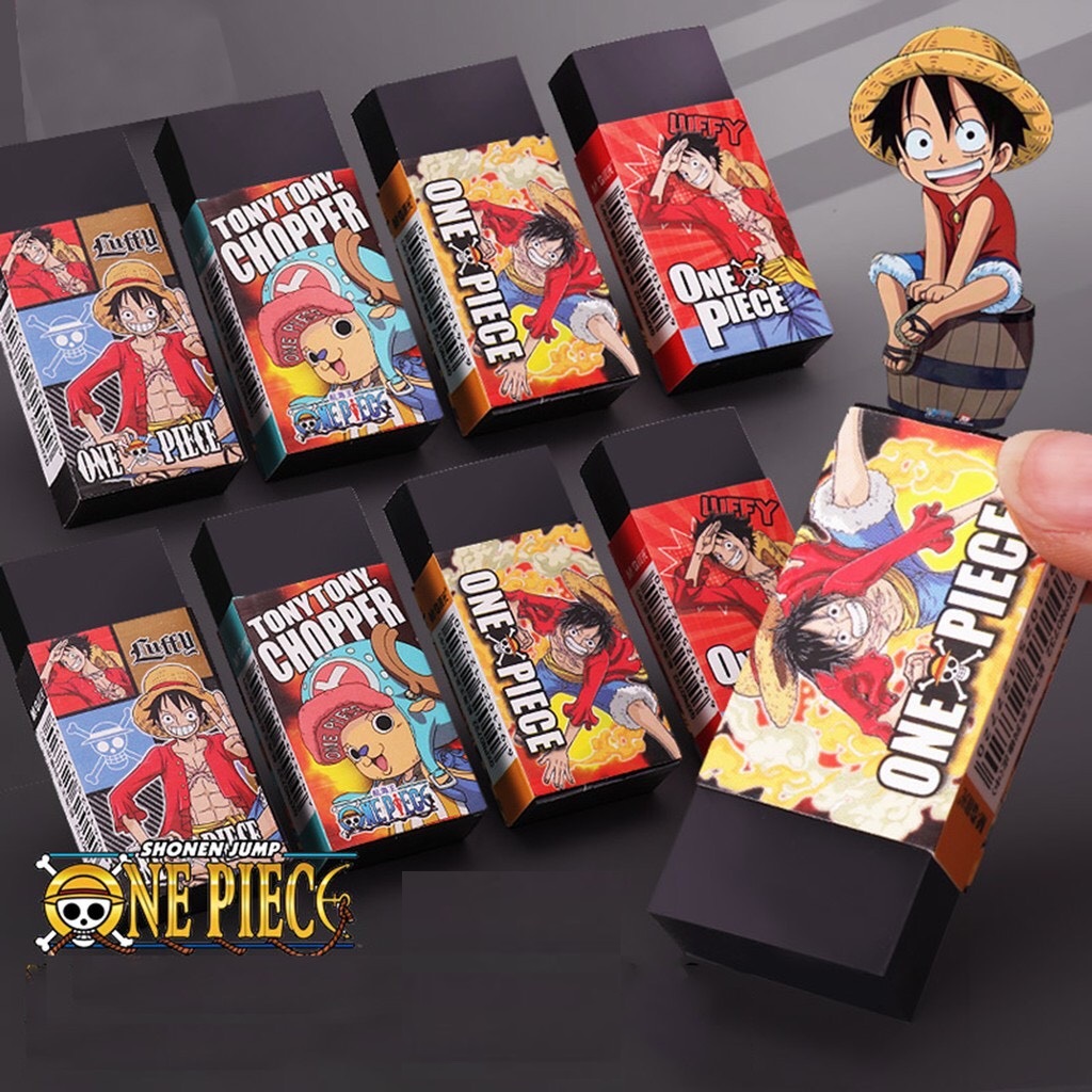 Tẩy đen One Piece / tẩy siêu sạch size 65*29*11mm QXPN0732/0731, Mềm - Sạch - Không vụn