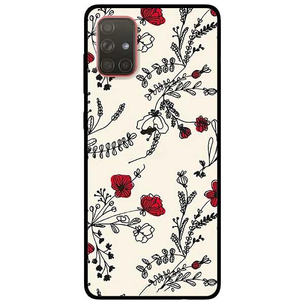 Ốp lưng dành cho Samsung Galaxy A51 / A71 / M51 - Hoa Tuyết