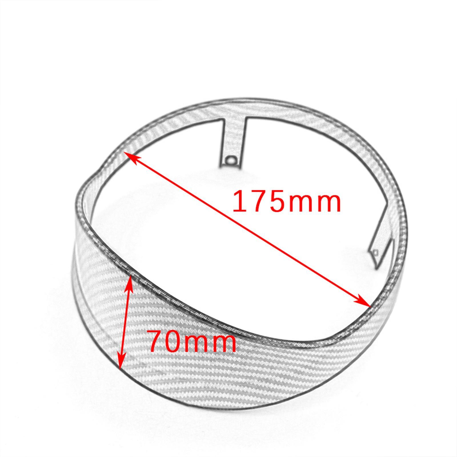 Headlight Cover With Blocking Edge for  300 Decorative Black